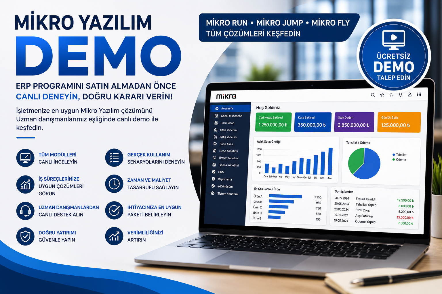 Mikro Yazılım Demo