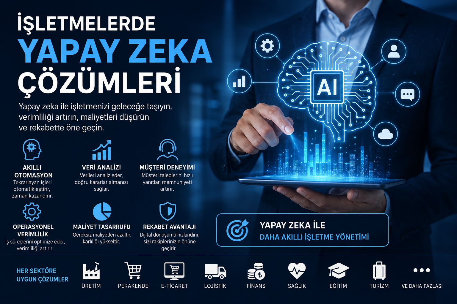 İşletmelerde Yapay Zeka Çözümleri