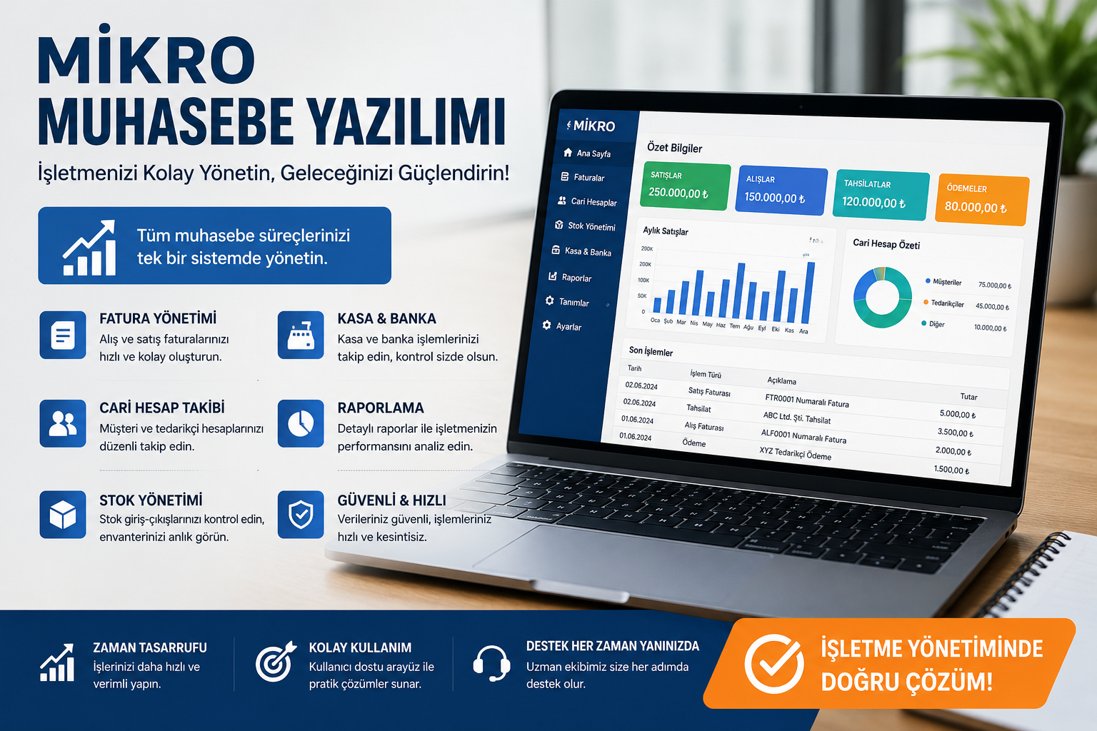 mikro muhasebe yazılımı